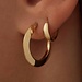 Isabel Bernard Rivoli Morgane 14 karat gold hoop earrings