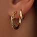 Isabel Bernard Rivoli Morgane 14 karat gold hoop earrings