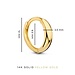 Isabel Bernard Rivoli Morgane 14 karat gold hoop earrings