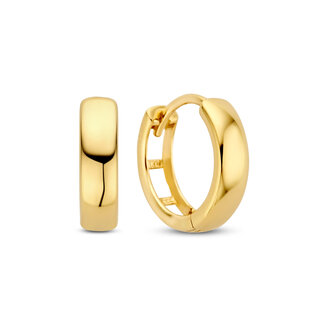 Isabel Bernard Rivoli Morgane 14 karat gold hoop earrings