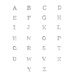 Isabel Bernard Saint Germain Chloé 14 karat white gold initial collier with letter