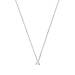 Isabel Bernard Saint Germain Chloé 14 karat white gold initial collier with letter