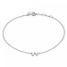 Isabel Bernard Saint Germain Rachel 14 karat white gold initial bracelet