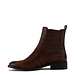 Isabel Bernard Vendôme Chey croco brown calfskin leather chelsea boots