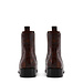 Isabel Bernard Vendôme Chey croco brown calfskin leather chelsea boots