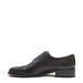 Isabel Bernard Vendôme Sophie black calfskin leather double monk shoes